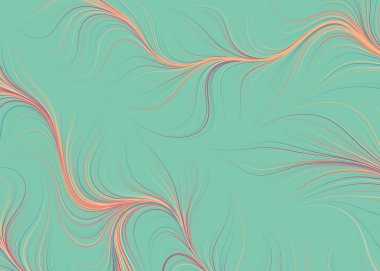 Soyut Perlin Gürültüsü Geometrik Düzen üretken hesaplama sanatı çizimi