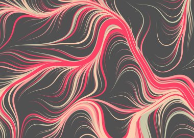 Soyut Perlin Gürültüsü Geometrik Düzen üretken hesaplama sanatı çizimi