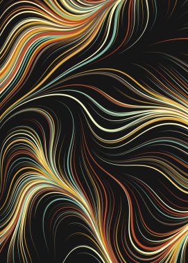 Soyut Perlin Gürültüsü Geometrik Düzen üretken hesaplama sanatı çizimi