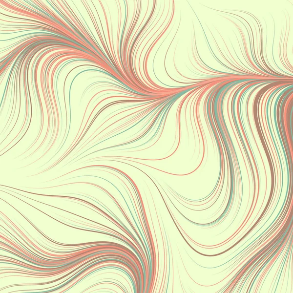 Abstract Perlin Noise Geometric Pattern Generative Computational Art Illustration — Vetor de Stock