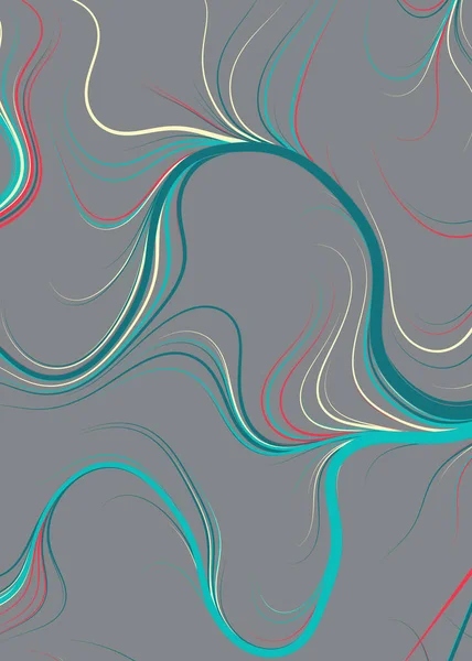 Abstract Perlin Geluid Geometrisch Patroon Generatieve Rekenkunst Illustratie — Stockvector