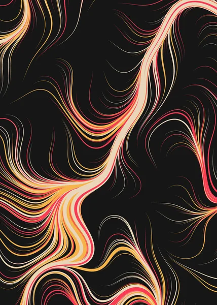 Abstraktes Perlin Noise Geometric Pattern Generative Computation Art Vektorillustration — Stockvektor