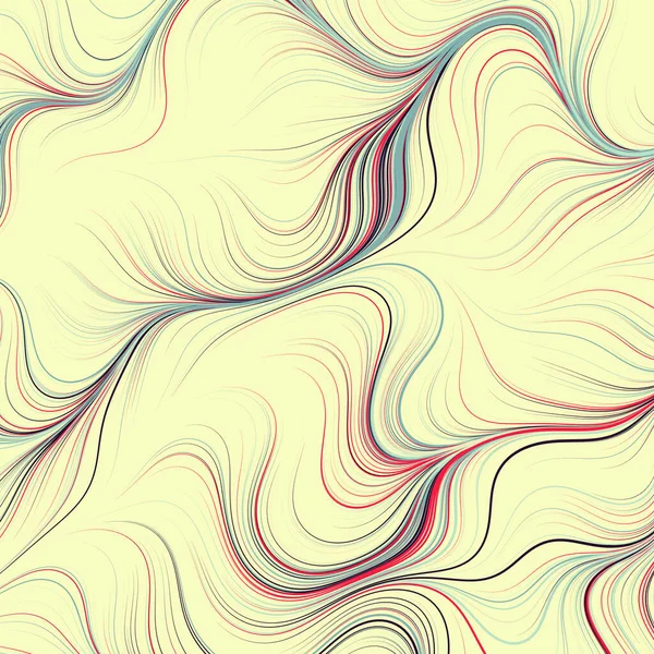 Abstract Perlin Noise Geometric Pattern Generative Computational Art Illustration —  Vetores de Stock