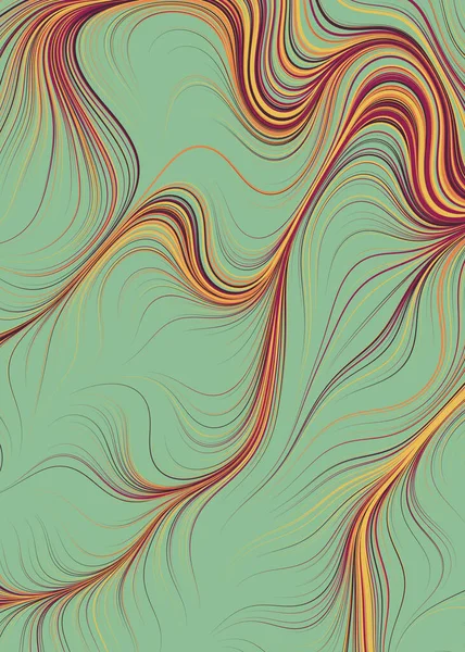 Abstrakt Perlin Buller Geometriska Mönster Generativ Beräkningskonst Illustration — Stock vektor