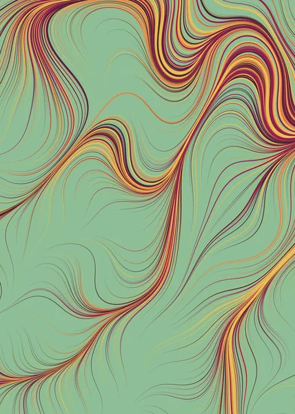 Abstract Perlin Noise Geometric Pattern Generative Computational Art Illustration —  Vetores de Stock