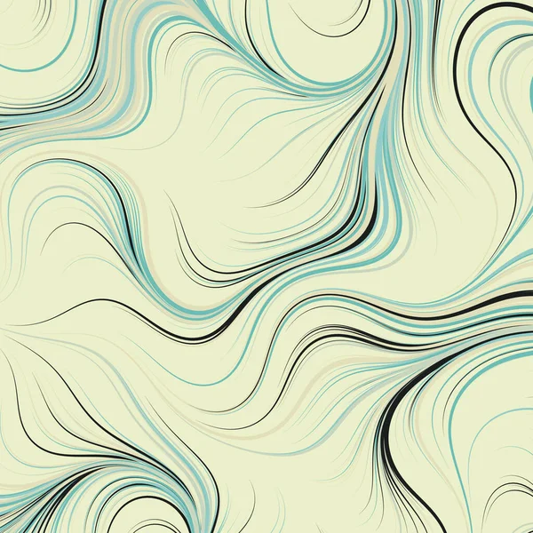 Resumen Perlin Noise Geometric Pattern Generative Computational Art Illustration — Vector de stock