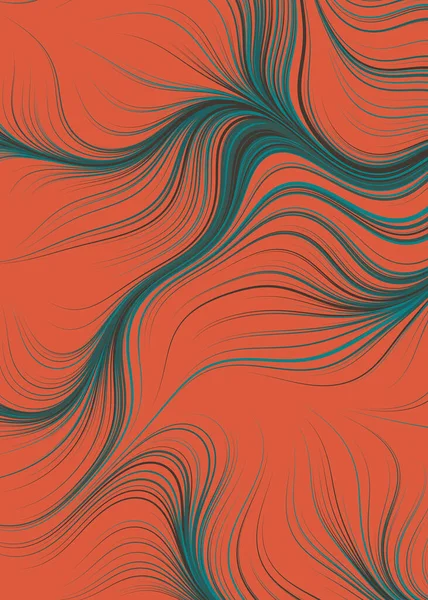 Resumen Perlin Noise Geometric Pattern Generative Computational Art Illustration — Vector de stock