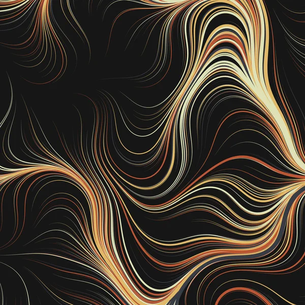 Perlin Noise Geometric Pattern Generative Computative Art Illustration — 스톡 벡터