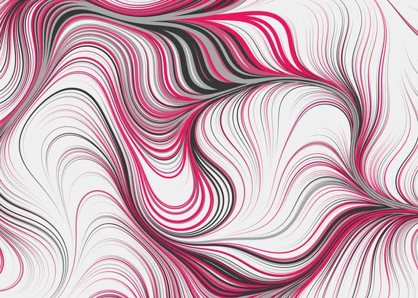 アブストラクト パーリンノイズ幾何学パターン生成計算アートイラスト — ストックベクタ