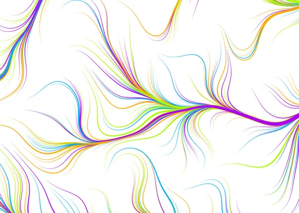 Abstract Perlin Noise Geometric Pattern Generative Computational Art Illustration — Vetor de Stock