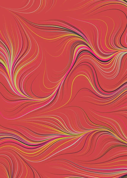 Abstract Perlin Geluid Geometrisch Patroon Generatieve Computationele Kunst Vectorillustratie — Stockvector