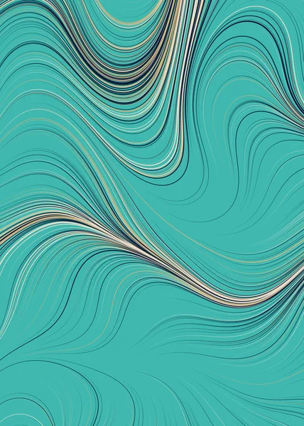 Abstraktes Perlin Rauschen Geometrisches Muster Generative Computational Art Illustration — Stockvektor