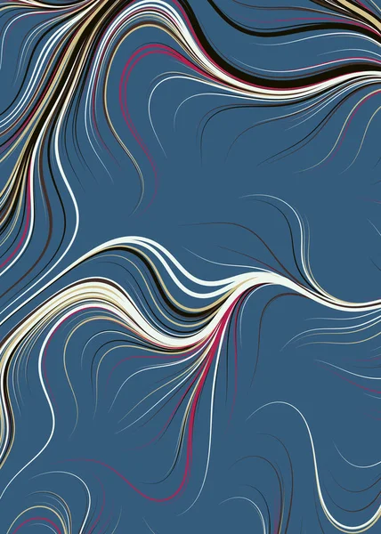 Abstraktes Perlin Rauschen Geometrisches Muster Generative Computational Art Illustration — Stockvektor