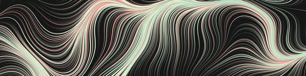 Resumen Perlin Noise Geometric Pattern Generative Computational Art Illustration — Vector de stock