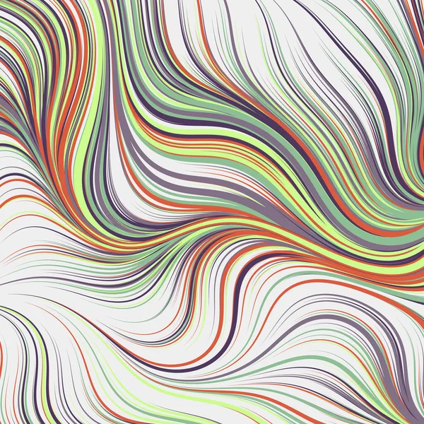 Abstract Perlin Noise Geometric Pattern Generative Computational Art Illustration — Vetor de Stock