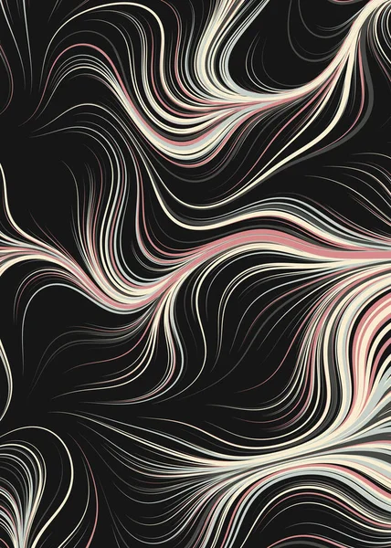 Resumen Perlin Noise Geometric Pattern Generative Computational Art Illustration — Vector de stock