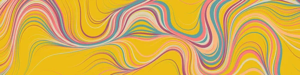 Абстрактний Шум Перліна Геометричний Візерунок Генеративна Обчислювальна Мистецька Ілюстрація — стоковий вектор