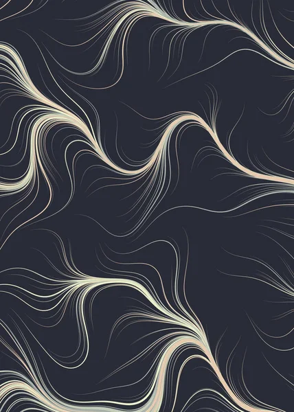 Soyut Perlin Gürültüsü Geometrik Düzen Üretken Hesaplama Sanatı Çizimi — Stok Vektör