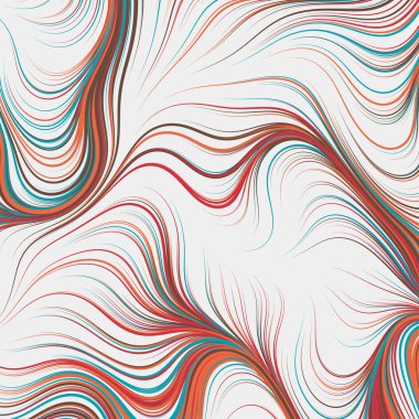 Soyut efekt sıvısı ile karıştırılmış boya arka planı, üretken hesaplama sanatı illüstrasyonu