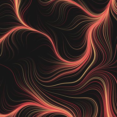 Soyut efekt sıvısı ile karıştırılmış boya arka planı, üretken hesaplama sanatı illüstrasyonu