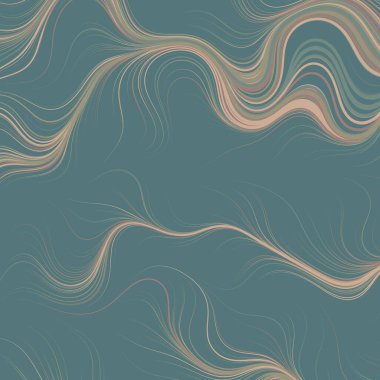 Soyut efekt sıvısı ile karıştırılmış boya arka planı, üretken hesaplama sanatı illüstrasyonu