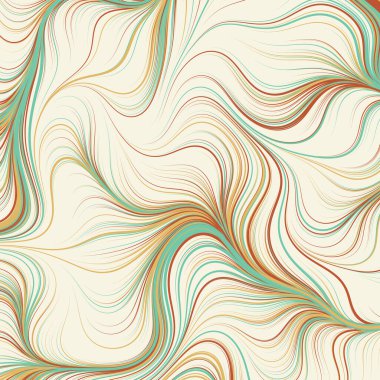 Soyut efekt sıvısı ile karıştırılmış boya arka planı, üretken hesaplama sanatı illüstrasyonu