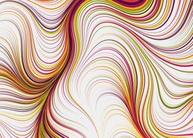 Soyut efekt sıvısı ile karıştırılmış boya arka planı, üretken hesaplama sanatı illüstrasyonu