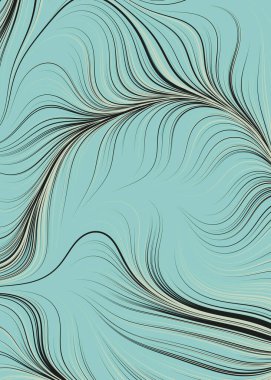 Soyut efekt sıvısı ile karıştırılmış boya arka planı, üretken hesaplama sanatı illüstrasyonu