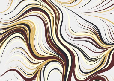 Soyut efekt sıvısı ile karıştırılmış boya arka planı, üretken hesaplama sanatı illüstrasyonu