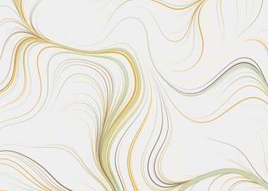 Soyut efekt sıvısı ile karıştırılmış boya arka planı, üretken hesaplama sanatı illüstrasyonu