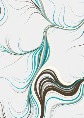 Soyut efekt sıvısı ile karıştırılmış boya arka planı, üretken hesaplama sanatı illüstrasyonu