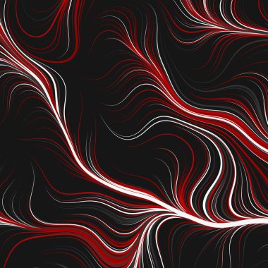 Soyut efekt sıvısı ile karıştırılmış boya arka planı, üretken hesaplama sanatı illüstrasyonu