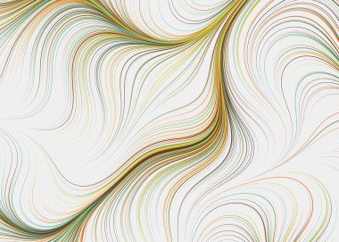 Soyut efekt sıvısı ile karıştırılmış boya arka planı, üretken hesaplama sanatı illüstrasyonu