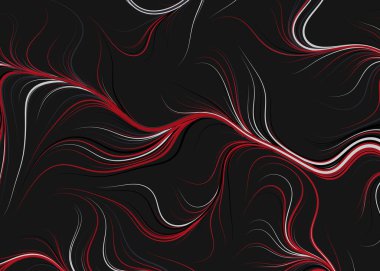 Soyut efekt sıvısı ile karıştırılmış boya arka planı, üretken hesaplama sanatı illüstrasyonu