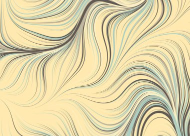 Soyut efekt sıvısı ile karıştırılmış boya arka planı, üretken hesaplama sanatı illüstrasyonu