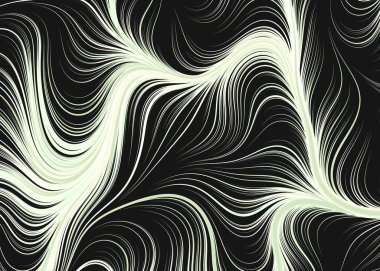 Soyut efekt sıvısı ile karıştırılmış boya arka planı, üretken hesaplama sanatı illüstrasyonu