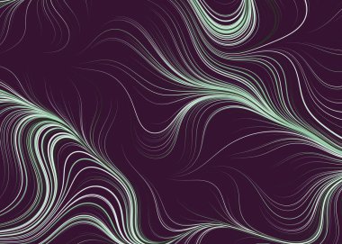 Soyut efekt sıvısı ile karıştırılmış boya arka planı, üretken hesaplama sanatı illüstrasyonu