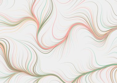 Soyut efekt sıvısı ile karıştırılmış boya arka planı, üretken hesaplama sanatı illüstrasyonu