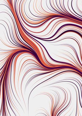 Soyut efekt sıvısı ile karıştırılmış boya arka planı, üretken hesaplama sanatı illüstrasyonu