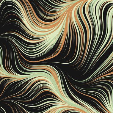 Soyut efekt sıvısı ile karıştırılmış boya arka planı, üretken hesaplama sanatı illüstrasyonu