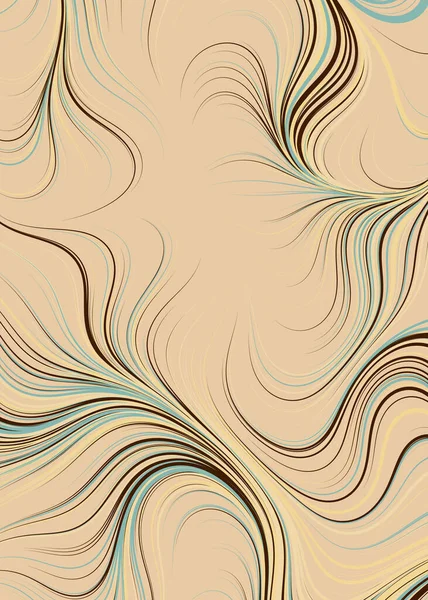 Líquido Efecto Abstracto Con Mezcla Fondo Pintura Ilustración Arte Computacional — Vector de stock