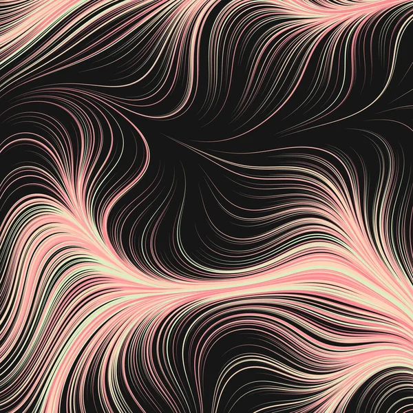 Liquide Effet Abstrait Avec Mélange Fond Peinture Illustration Art Numérique — Image vectorielle