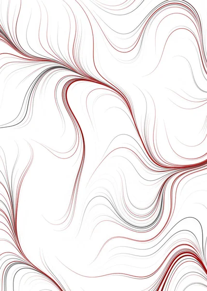 Abstract Effect Vloeistof Met Mengen Verf Achtergrond Generatieve Computational Art — Stockvector