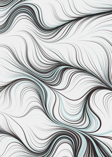 Líquido Efecto Abstracto Con Mezcla Fondo Pintura Ilustración Arte Computacional — Vector de stock