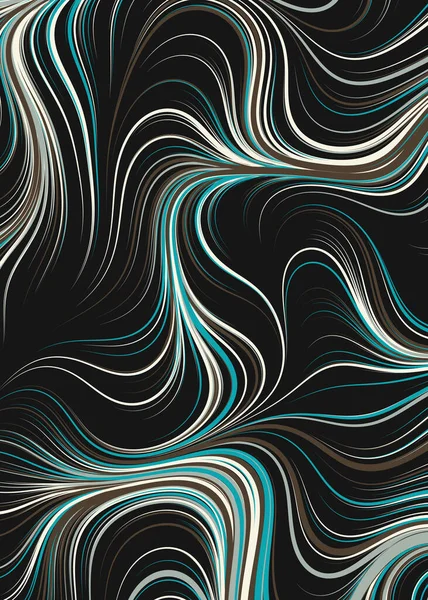 Soyut Perlin Gürültüsü Geometrik Desensel hesaplama sanatı, vektör illüstrasyonu