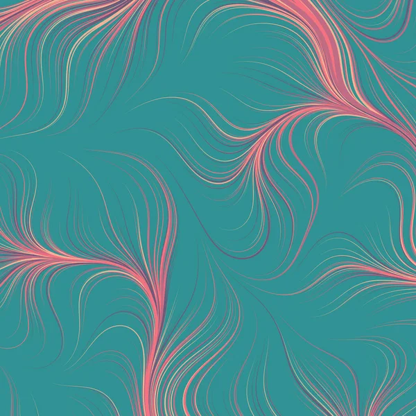 Líquido Efecto Abstracto Con Mezcla Fondo Pintura Ilustración Arte Computacional — Vector de stock