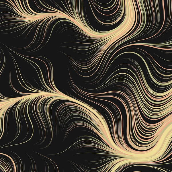 Liquide Effet Abstrait Avec Mélange Fond Peinture Illustration Art Numérique — Image vectorielle