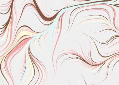 Soyut efekt sıvısı ile karıştırılmış boya arka planı, üretken hesaplama sanatı illüstrasyonu