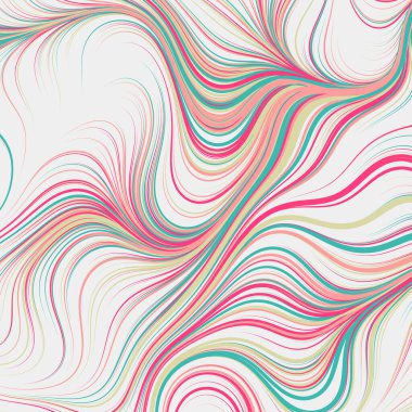 Soyut efekt sıvısı ile karıştırılmış boya arka planı, üretken hesaplama sanatı illüstrasyonu