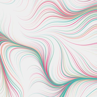 Soyut efekt sıvısı ile karıştırılmış boya arka planı, üretken hesaplama sanatı illüstrasyonu